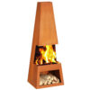 Pular XL Corten Tuinhaard - GardenMaxX