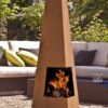 Tuinhaard Chacana XL Corten (150cm) - Terrasverwarming - Buitenhaard - Cortenstaal - Afbeelding 3