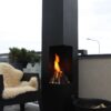 GardenMaxX Tuinhaard Tacora XXL Corten (200 cm) - Modern Design - Cortenstaal - Afbeelding 4