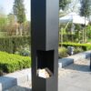 GardenMaxX Tuinhaard Tacora XXL Corten (200 cm) - Modern Design - Cortenstaal - Afbeelding 5