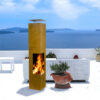 GardenMaxX Tuinhaard Tacora XXL Corten (200 cm) - Modern Design - Cortenstaal - Afbeelding 2