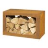 Houtopslag Woodbox Corten
