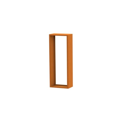 Woodstore 80x40 Corten Houtopslag Holzregal